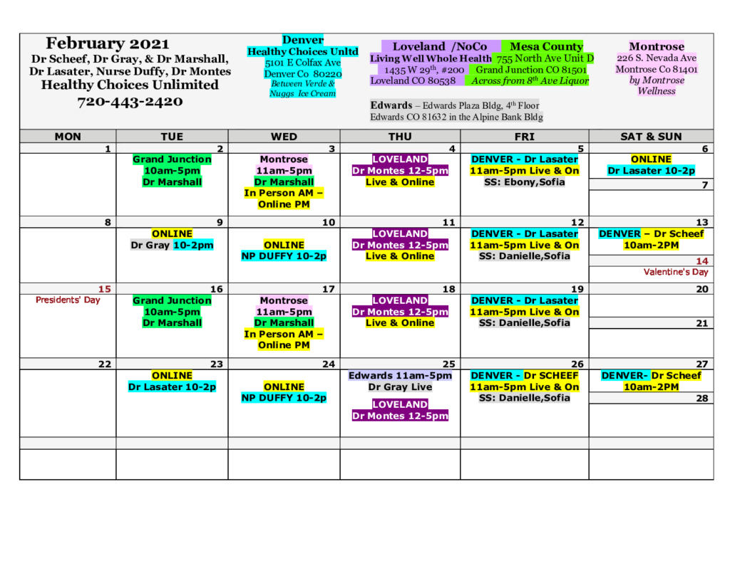 Clinical Calendar Twu Printable Calendar